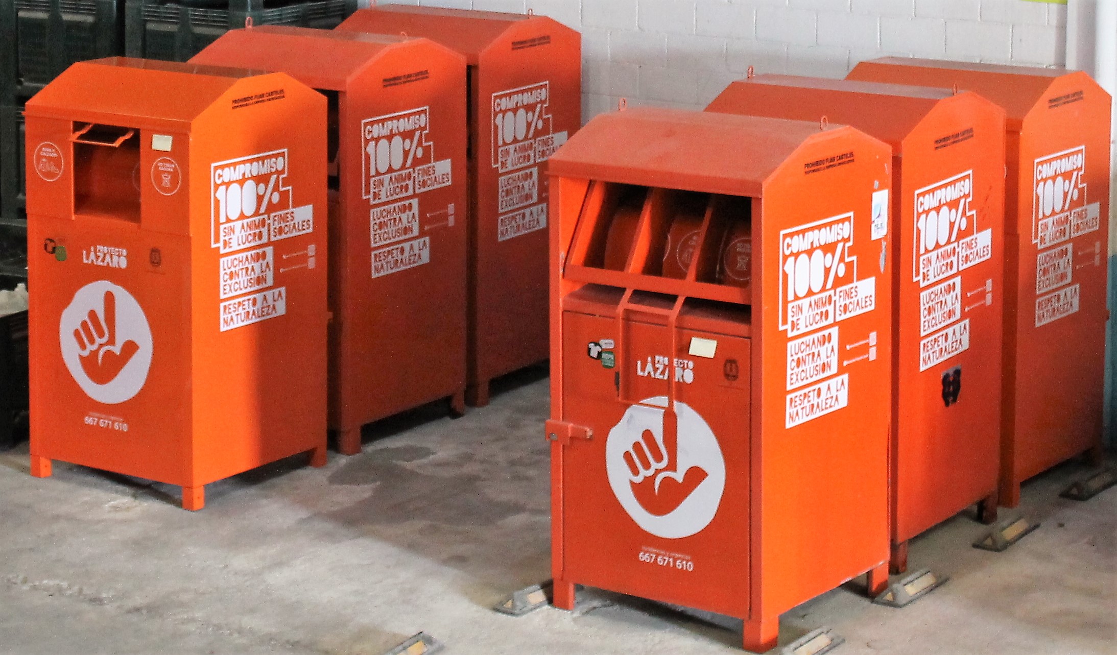 Sabes para qué sirve el contenedor de basura naranja?